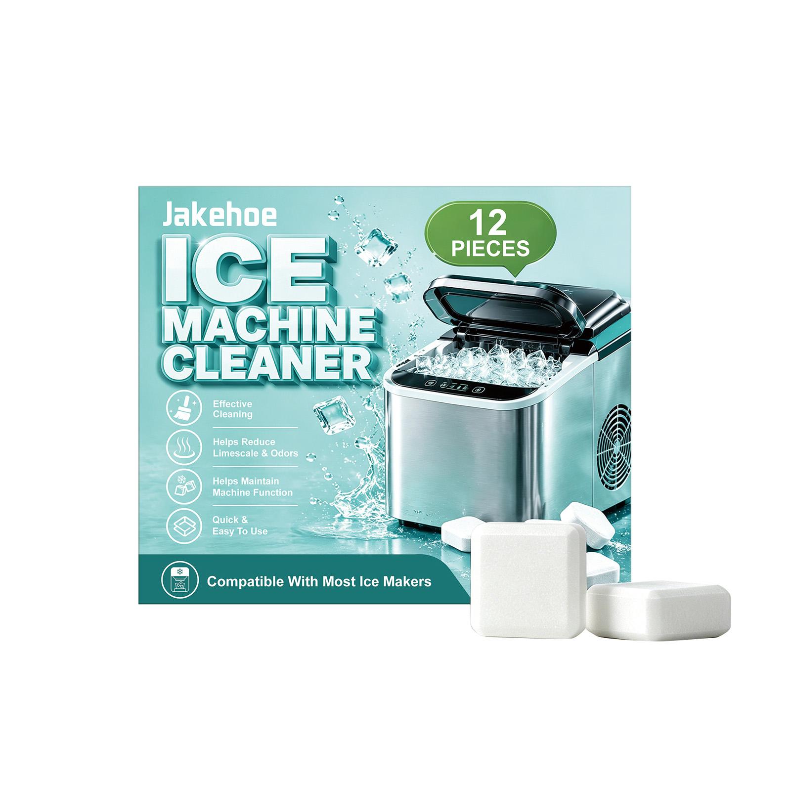 Jakehoe Ice Maker Cleaner Daily gentle cleaning of home ice makers: fresh, clean, and convenient for stain removal