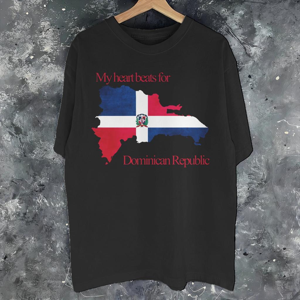 Unisex Women Graphic Print Dominican Republic  Tee T Shirt Pure Cotton  Tshirts Clothes