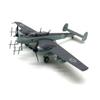 WWII German Bf-110 Fighter G-4 Night Fighter 1:100 Alloy Aircraft Simulation Model With Display Stand For Home Decoration