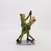 Resin Frog Figurine Decorative Ornament Nordic Garden Style Home Office Desktop Decoration Craft