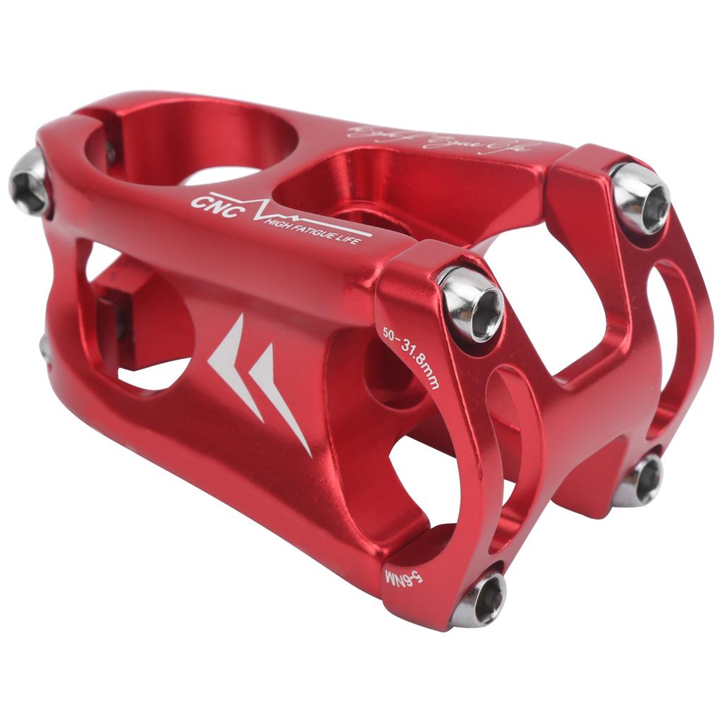Mountain Bicycle Handlebar Stem Aluminum Alloy Hollow Mountain Bike HandlebarStemRed