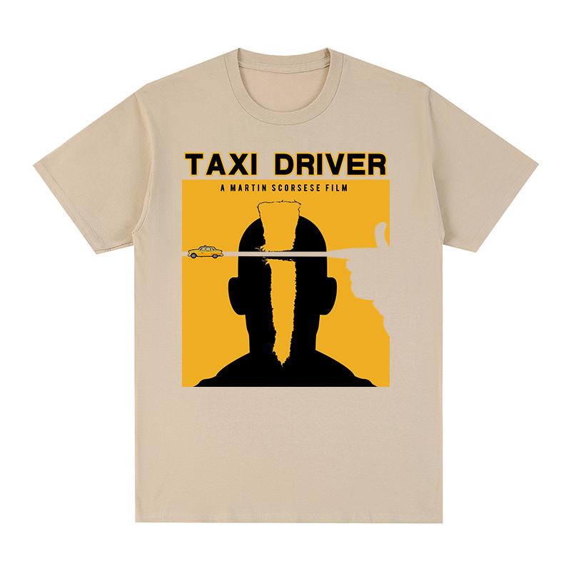 Taxi Driver Robert De Niro Film Raging Bull Vintage Film T-shirt Bomull Herr T-shirt Ny TEE T-SHIRT Damtoppar