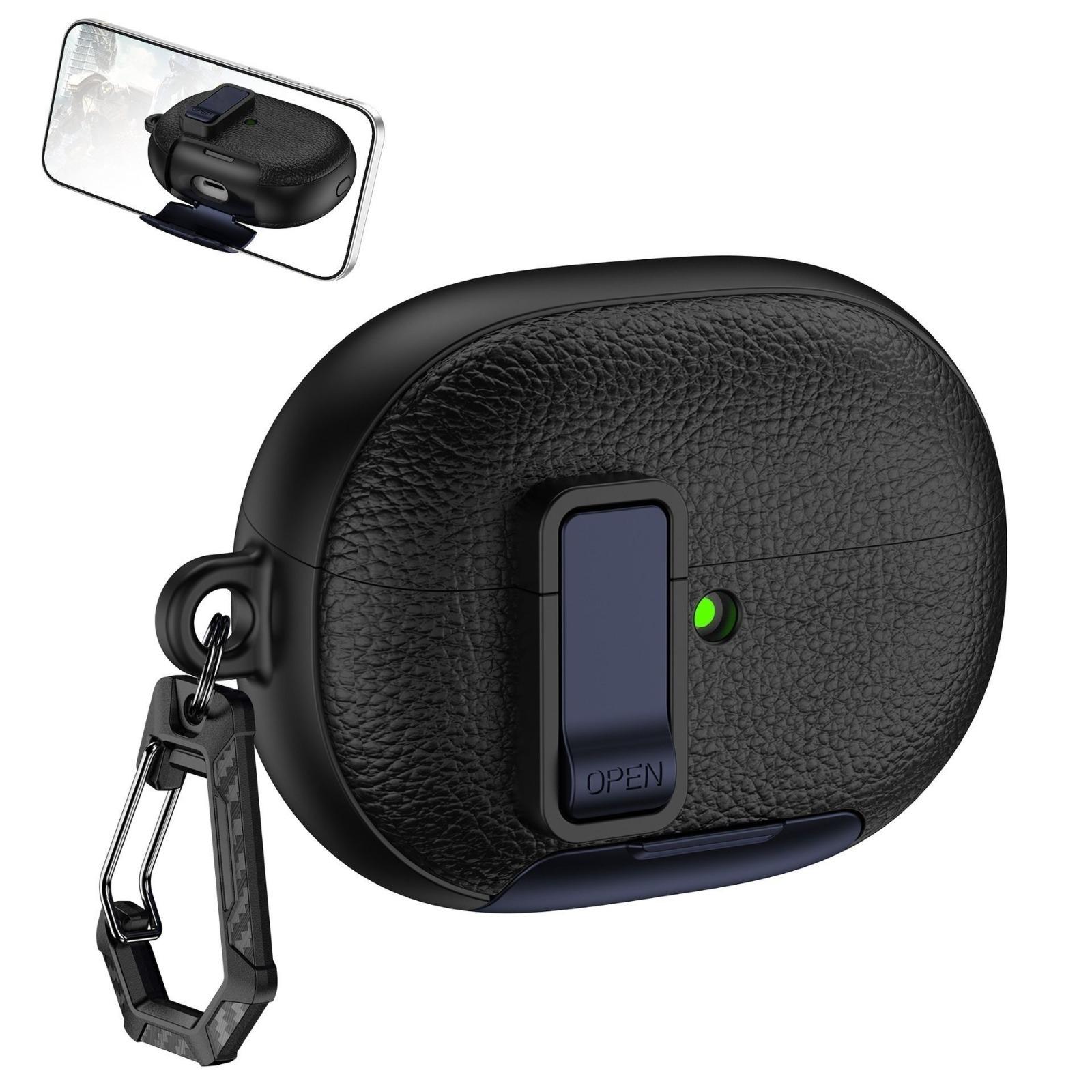 Nou pentru Huawei FreeBuds Pro 5 Husă din Piele PU cu Suport pentru Telefon Blocare cu Comutator Capac Căști Manșon Protector Rezistent la Șocuri For HW FreeBuds Pro5
