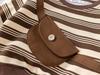 Boys' Toddler Spring & Autumn Striped Sweatshirt with Crossbody Bag Two-Piece Set, 2025