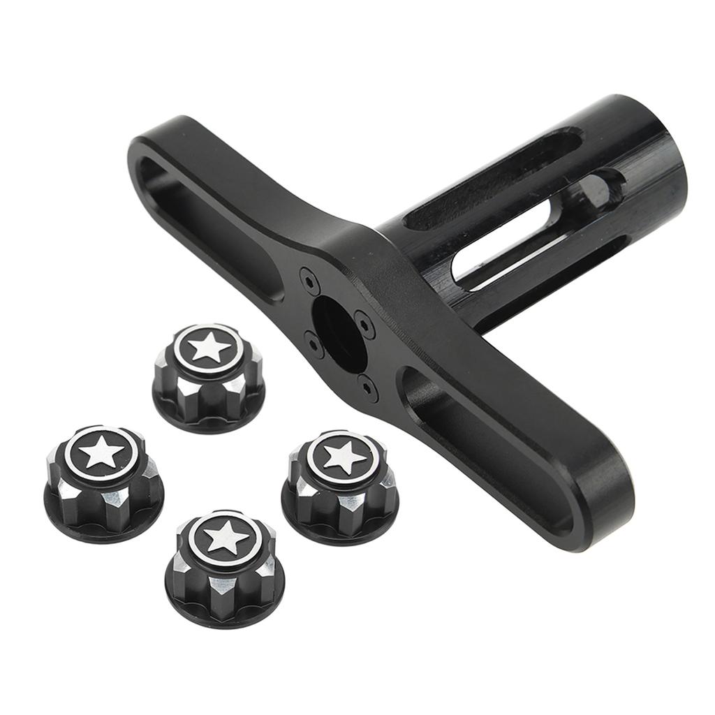 17mm Wheel Hex Nuts Sleeve 17mm Hex Nuts Installation Tool Wrench with 17mm Coupling Hub Nut Cap