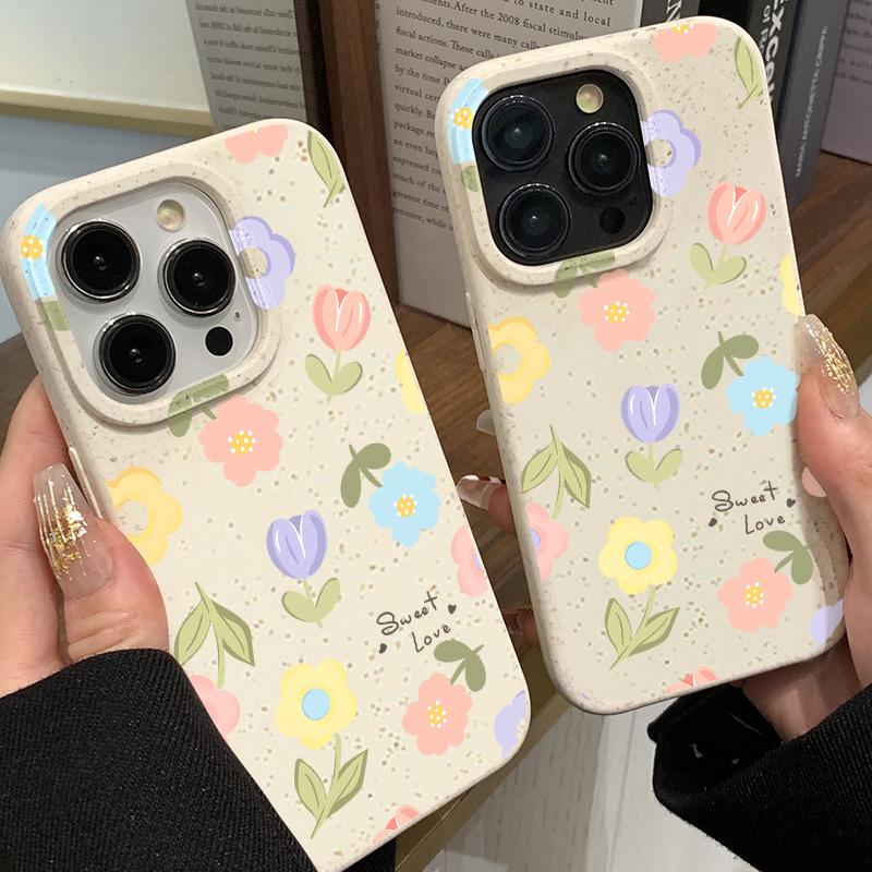 Pouzdro na mobilní telefon pro iPhone 11 13 XR 15 Pro Max 12 14 Pro Max Pouzdro iPhone 16 7 Plus 8 Plus XS Max Rozložitelné a šetrné k životnímu prostředí