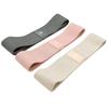 PrimaSole Exercise Bands, Fitness Bands, Training Bands, Fabric Resistance Bands, Hip and Buttock Shaping, Non-Slip, Home Workout Bands, Set of 3,
