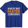 Fathers Day Funny Worlds Best Farter I Mean Father Dad T Shirt Summer Graphic Streetwear Short Sleeve Birthday Gifts Tshirt