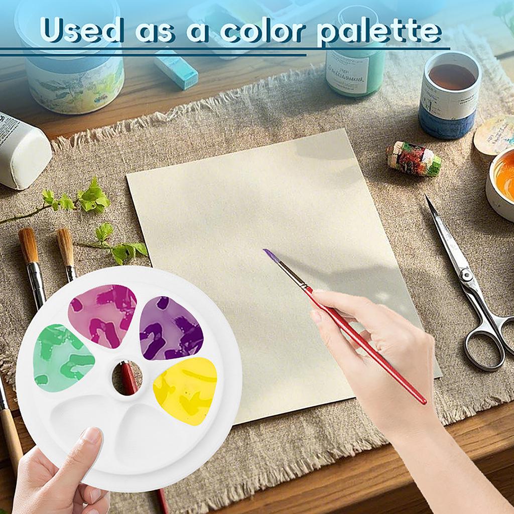 Jar Style Paint Portable Watercolor Acrylic Mixing Tray Art Painting Supplies