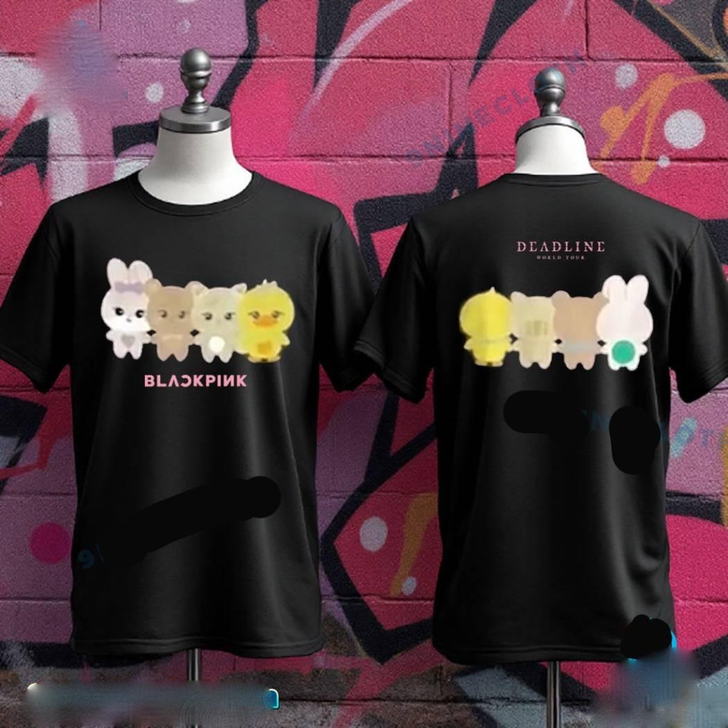 Blackpink Plush Character Deadline World Tour 2026 New York T-shirt All Size S-4 M