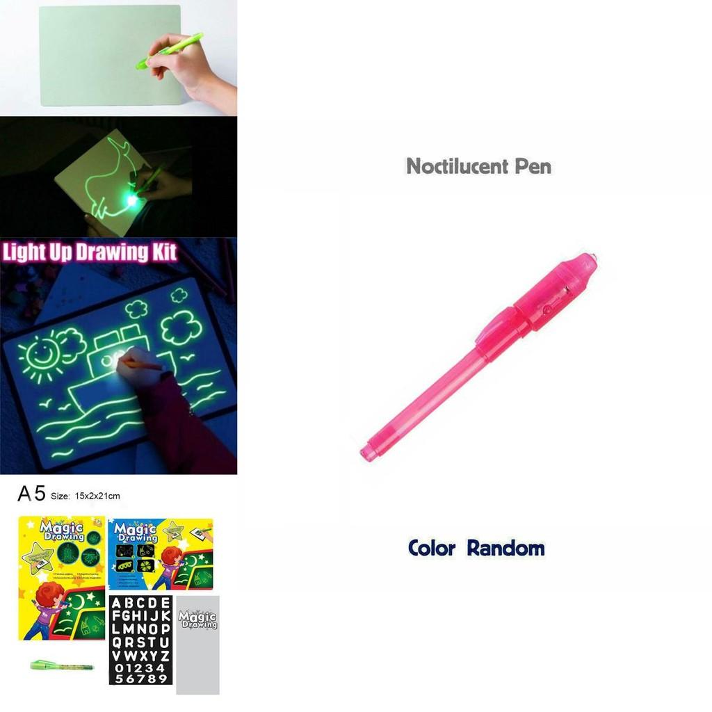 Exciting A5/a4/a3 Magic Drawing Board For Kids With Light Fun And Educational Toy
