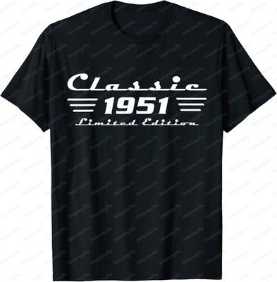 Klassische 75. Geburtstagsdekorationen Männer 75 Jahre 1951 75. Geburtstag T-Shirt Vintage Herren Damen Grafik