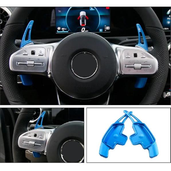 For Mercedes-Benz CLS C257 Coupe C118 GLA GLB X247 CLA GLE W167 MB EQC B Class W247 Car Steering Wheel shift paddles DSG Extend