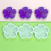 Flower Leaf Shape Fondant Mold Biscuits Mold DIY Cartoon Press Baking Mold Birthday Cookie Tools Cake Decorating Tools