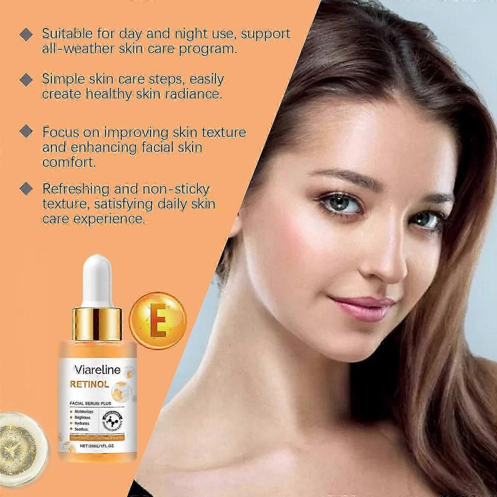 Retinol Brightening Face Serum - Hydrating Essence for Even Skin Tone & Glow