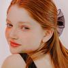 Mellotory Ribbon See-through Hairpin (black)
