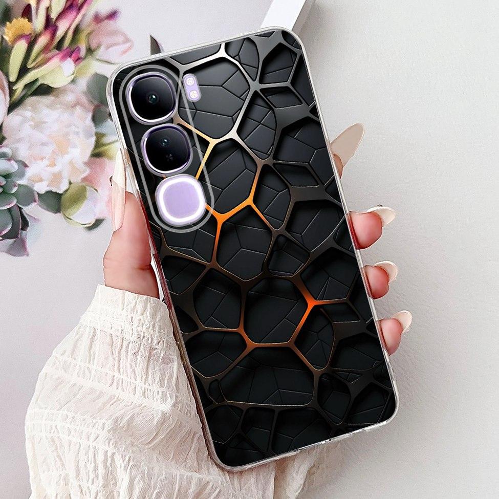 Clear For Vivo V40 Lite IDN Case 4G 5G Cute Cartoon Cool Luxury Funny Boys Girls Phone Case For vivo V40 Lite 5G IDN Back Cover