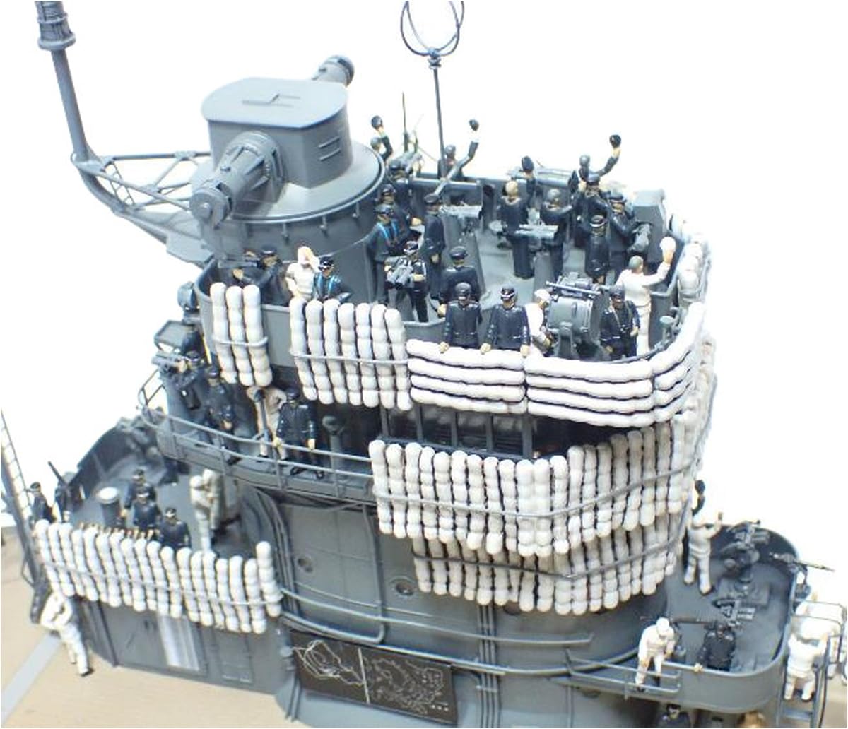 

beaver corporation Набор фигур офицера и наблюдателя японского флота Набор для 3D-принтера BELF7218 1/72 29 деталей