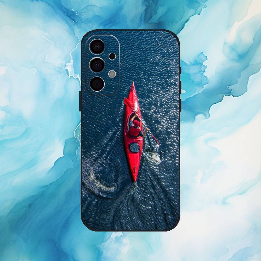 

K-Kayaking S-Sprot Phone Case For Samsung Galaxy A73,A72,A71,A70,A53,A52,A51,Soft Silicone Black Cover Samsung a32 4g
