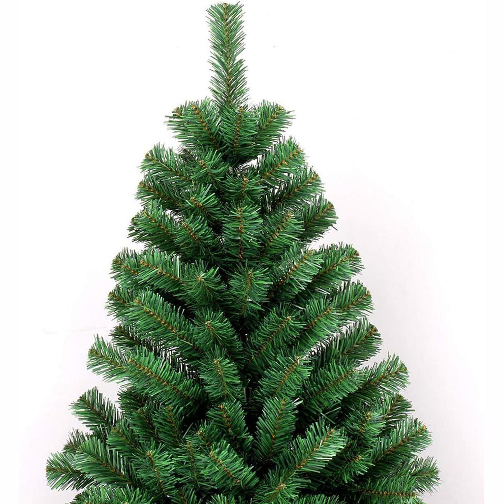 1.8m Dense Flame Retardant PVC Artificial Green Spruce Christmas Tree