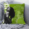 Singer C-CHARLI XCX Personalized Picture Text Home Decorative Pillows Household Gifts 45x45cm