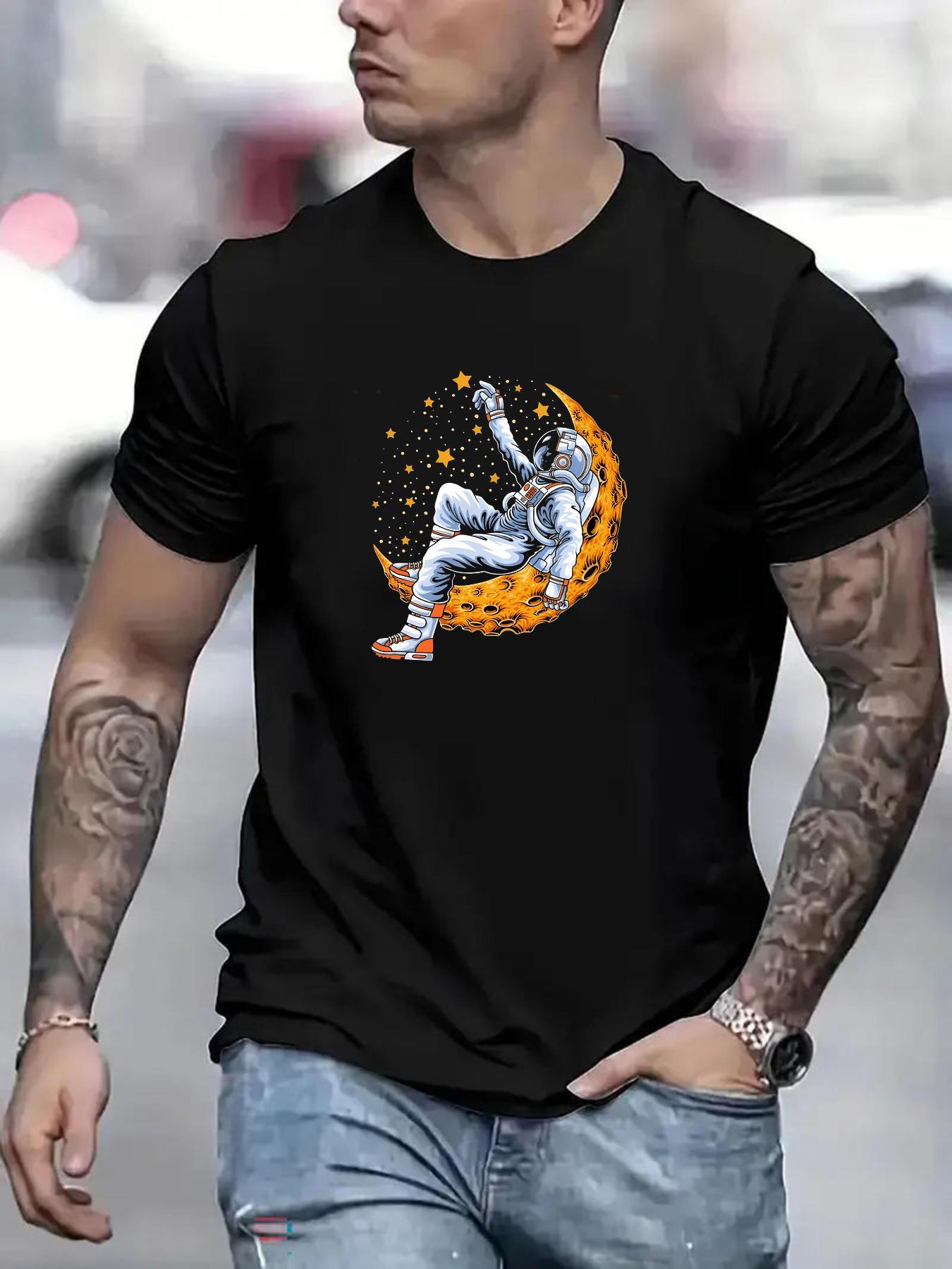 Casual Crew Neck T-shirt L
