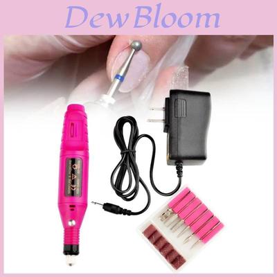Portable Nail Drill Set With Electric Grinding Pen For Home Manicure And Nail Removal