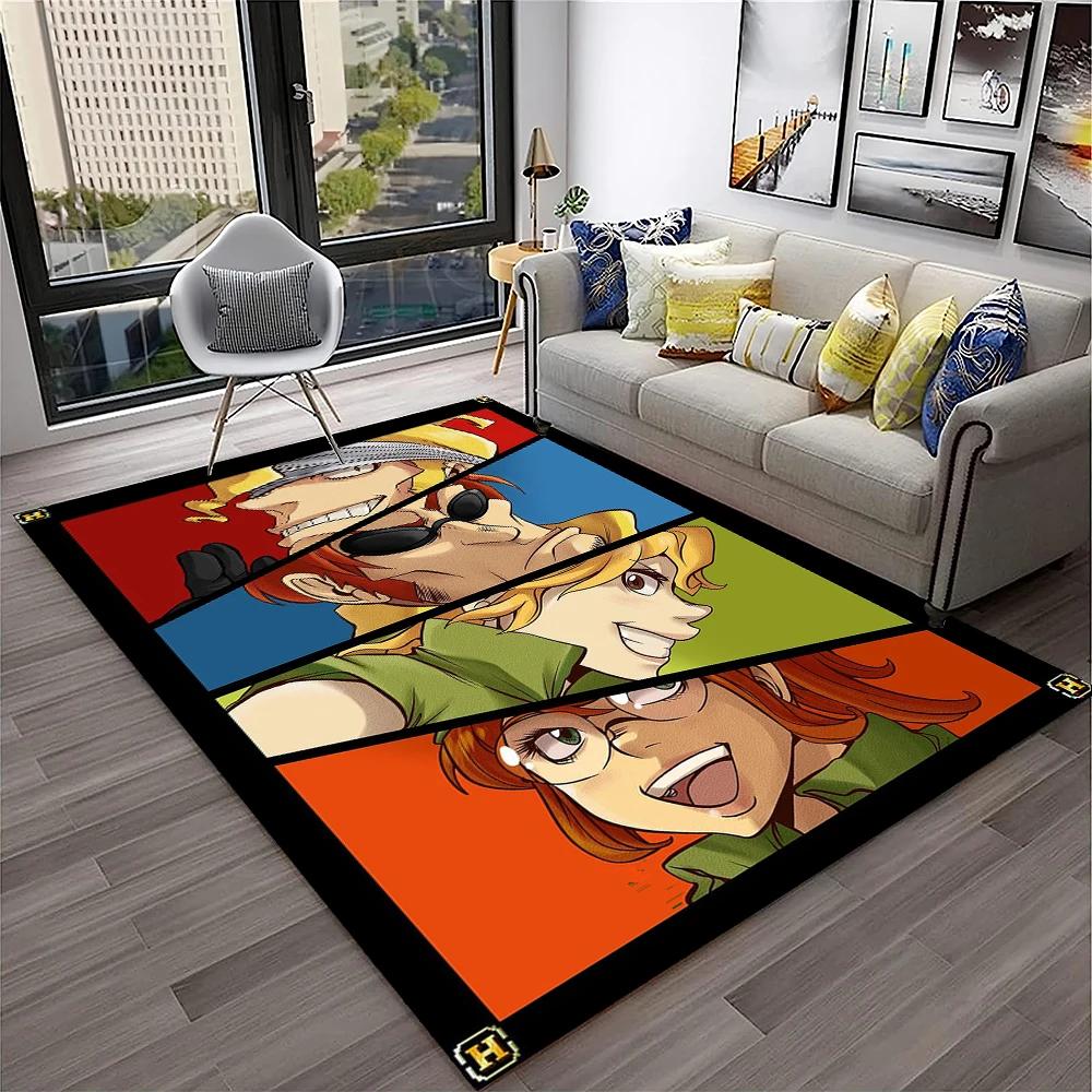 Retro Game Metal Slug Gamer Cartoon Carpet Rug for Home Living Room Bedroom Sofa Doormat Decor,kids Area Rug Non-slip Floor Mat