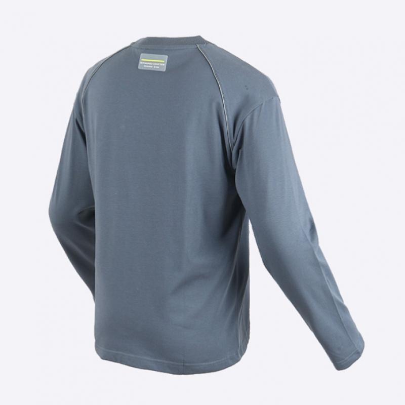 New Balance Common Outports Woven Mix Cargo Sweatshirt Grey