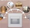 85-265V 0.6W LED Wall Lamp Footlights Porch Lights Stair Lights
