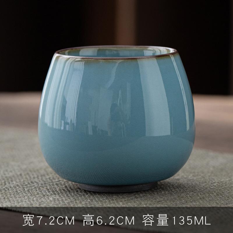 ברזל גלגל רשמי טיאנקינג קרמיקה קונג פו סט תה טעימה אישית ג'ון קילן סגנון סיני ג'יאן מאסטר כוס