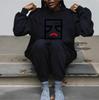Trendy Spring & Autumn Mid-High Collar Women's Hoodie - Casual, Comfortable, Loose Fit