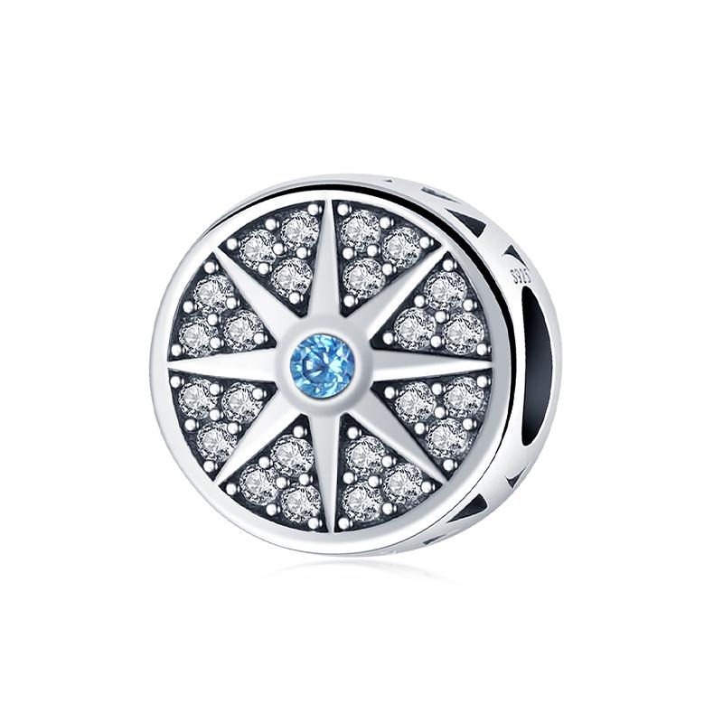 925 Silver Charms Beads Devil's Eye Fatima's Hand Cross Beads Fit Original Bracelet Women DIY Jewelry Gifts