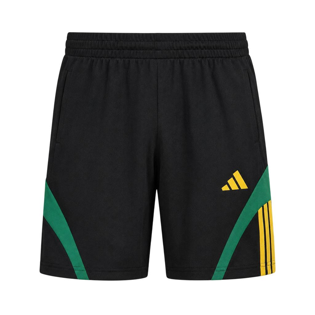 adidas Mens Fleece Striped Track Shorts