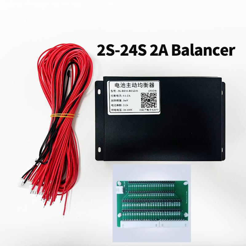 JK Blancer 2A JiKong Active Balance 2S-24S 2A 36V 48V 13S 14S 15S 16S smart Balance Support Bluetooth APP