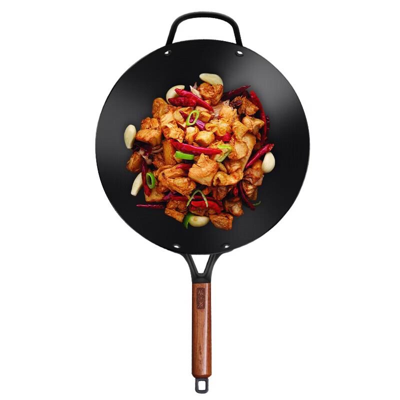 Zhang Xiao Quan Hand-Forged Round Bottom Iron Wok