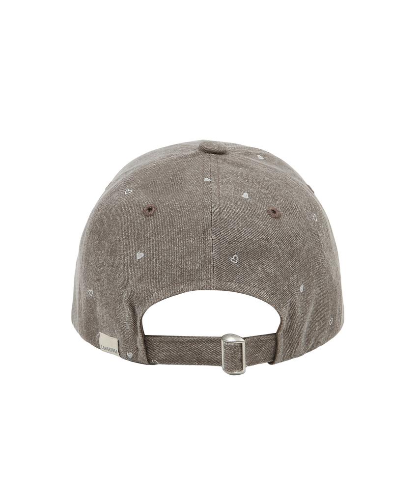 COMONINOZ [Cn]Love Pattern Logo Ballcap [2 Color]