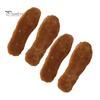Wool Blend Insole 2 Pairs Shoe Insert Fall Winter Warm Thick Fuzzy Warmth Enhancing Soft Cushioning Men Women Snow Boot Inner Sole Foot Pad Plush