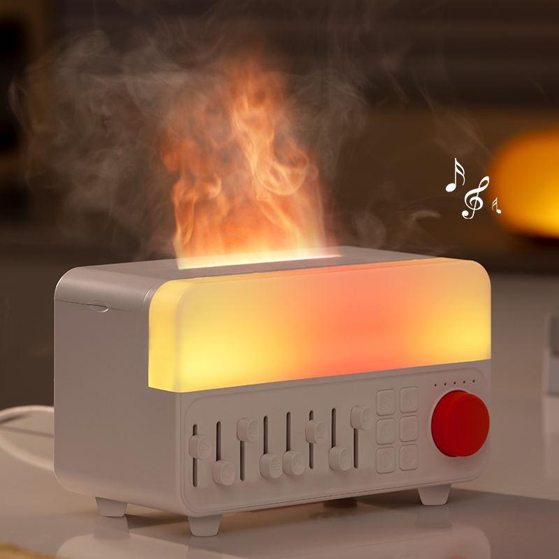 Xiaomi Retro White Noise Aromatherapy Humidifier with RGB Light Bluetooth Speaker Sleep Aid Ultrasonic Cool Mist Diffuser for Bedroom