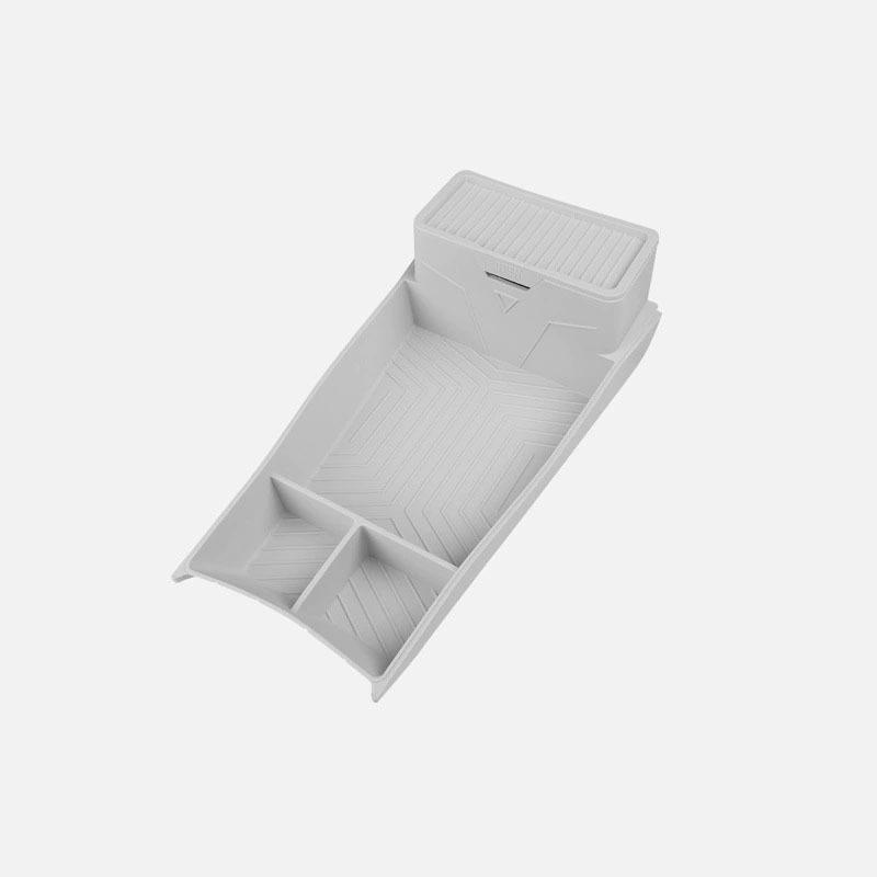 For Geely Starray EM-i EX5 EM-i 2025 2026 Center Console Lower Storage Box Silicone Organizer Interior Accessories