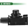Motoforti 4 Pcs Car Bumper Reverse Parking Assist Sensor, Parking Assist Sensor, for Lexus ES350 2007-2012, Plastic, No.8934133110, Black