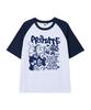 PRIMATE Angeldem Oversized Raglan Short Sleeve T-Shirt 5 Colors