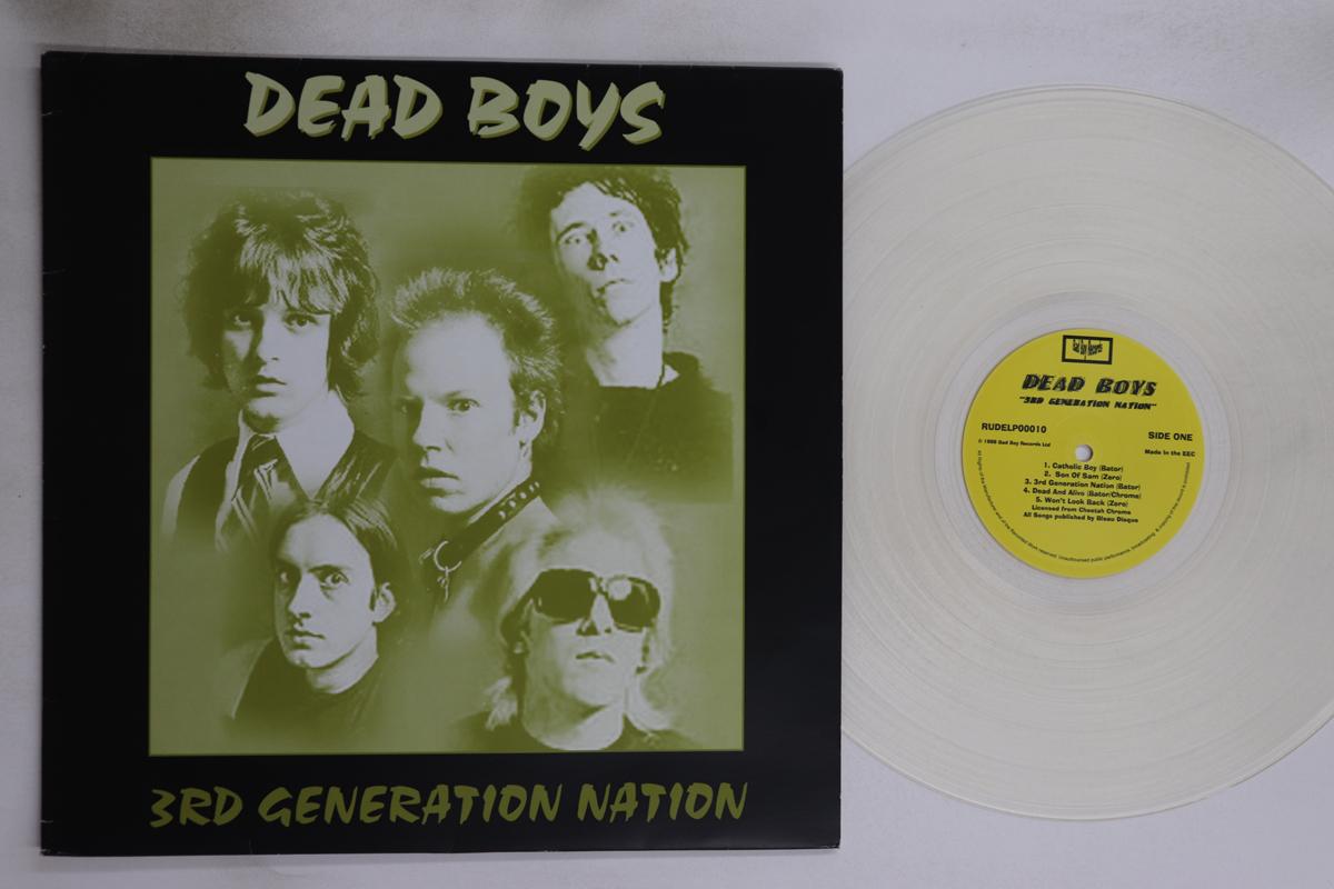 

LP Пластинка DEAD BOYS - 3rd Generation Nation RUDELP00010 BAD BOY 1999 Европа Рок Б/У