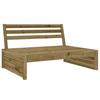 Garden Center Sofa 120 X 80 Cm Pressure Treated Pine Wood