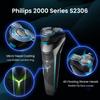 Philips S2306 Electric Shaver Philips Shaver New 2 Series Upgraded Small Whirlwind Ultra Clean Shaving Blade IPX7 Waterproof