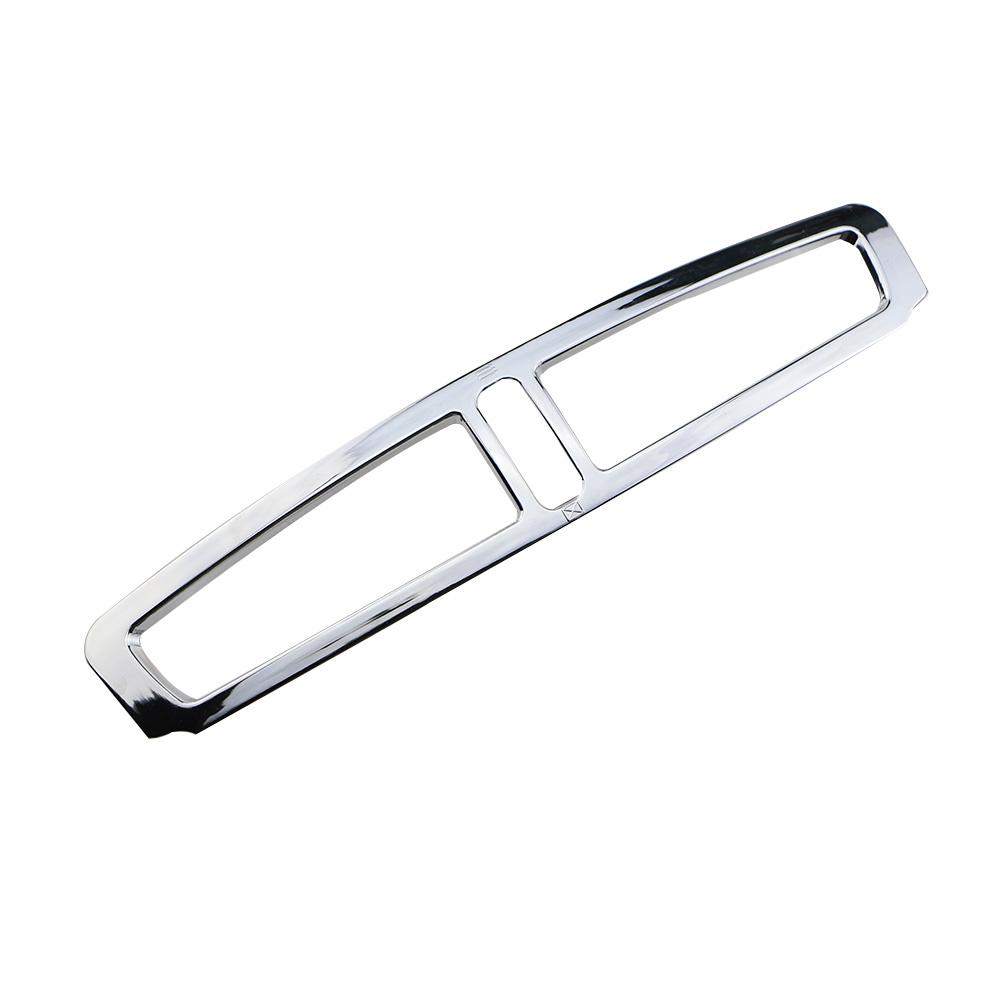 Car Air Conditioning Outlet Decoration Cover for Ford Kuga Escape 2013 2014 2015 2016 2017 Chrome Trim Sticker Modification