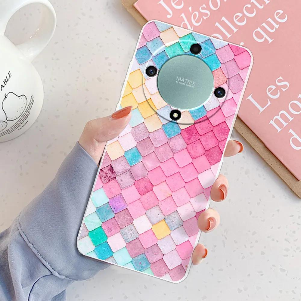 For Honor Magic5 Lite 5G Case Magic 5 Lite Cover Clear Soft Silicone Phone Case Fundas For Huawei Honor Magic 5Lite Coque Bumper