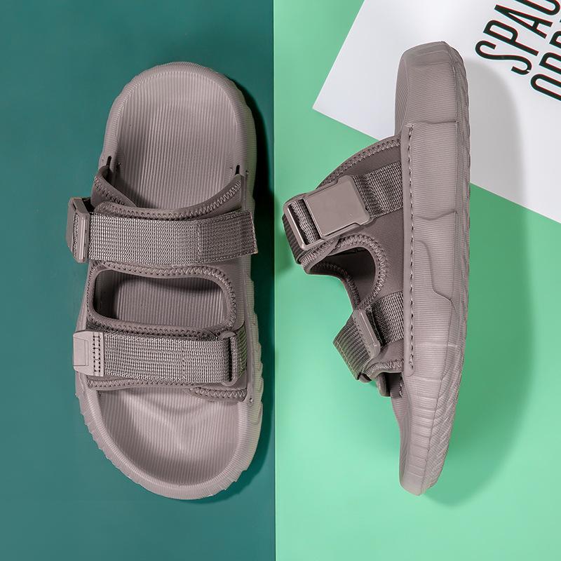 

Новые сандалии мужские дышащие уличные тапочки мужские спортивные мягкие пляжные туфли нескользящие 45 коричневый