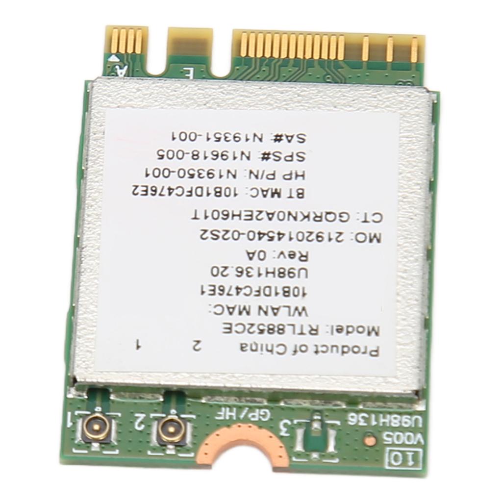 WiFi 6E Wireless Card 2.4GHz 5GHz 6GHz 5374Mbps NGFF BT5.3 Low Delay Wireless Network Card for Computer Networking