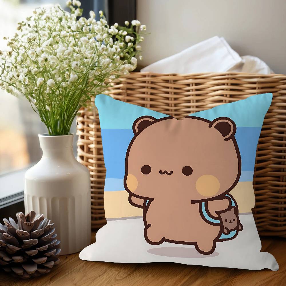 

Мультяшный B-Bubu Dudu Офисная подушка Наволочка Автомобильная подушка Чехол45X45СМ Поясничная наволочка Наволочка для диванной подушки 12x12Inch